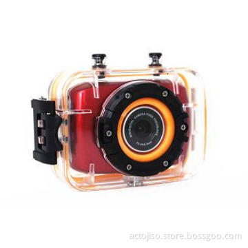 Multi Color Digital Sports Cameras 1080P 2'' Touch Screen H